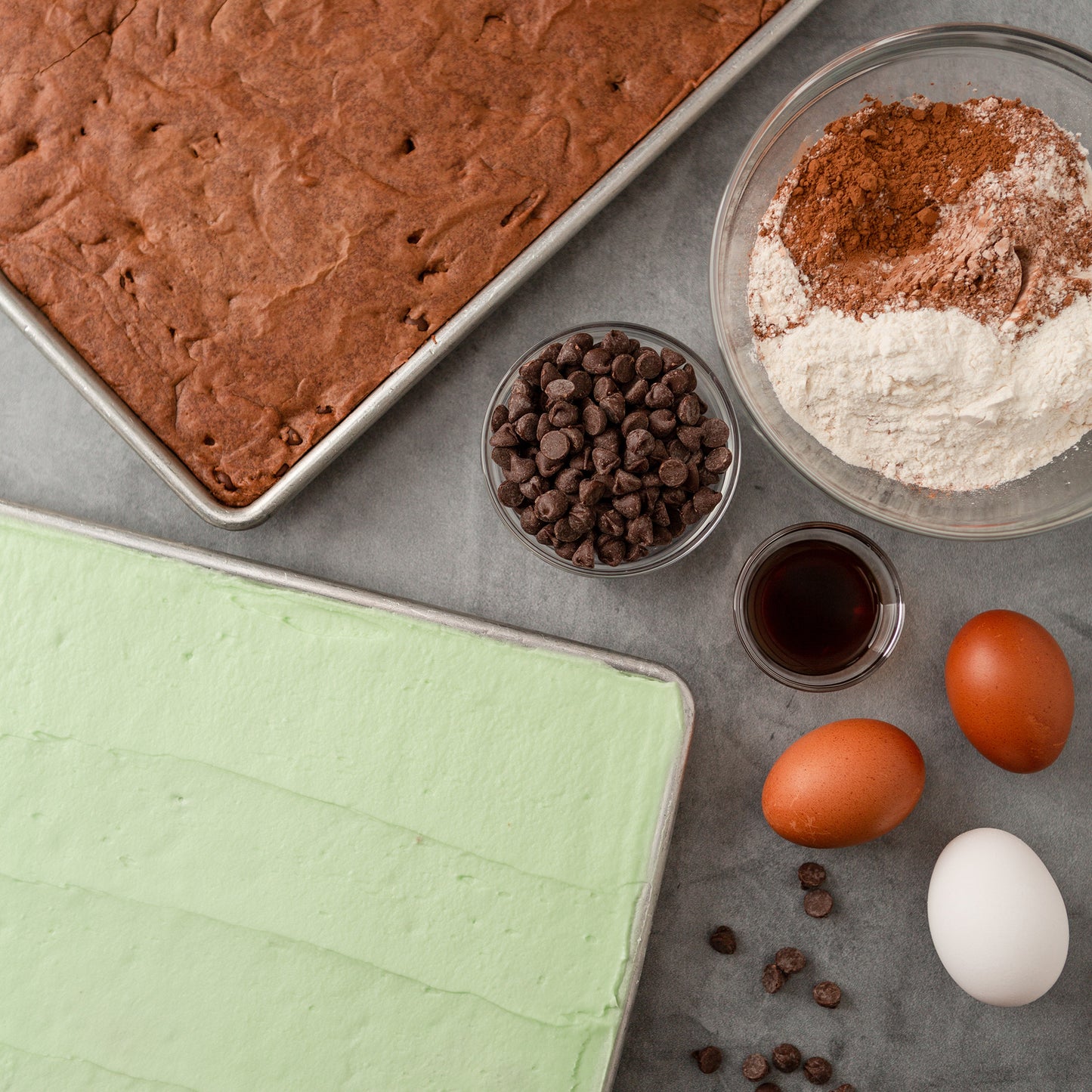 Mint Brownies