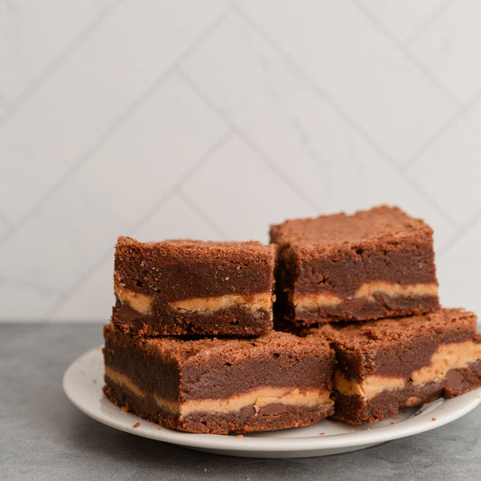 Gluten Free Peanut Butter Brownies