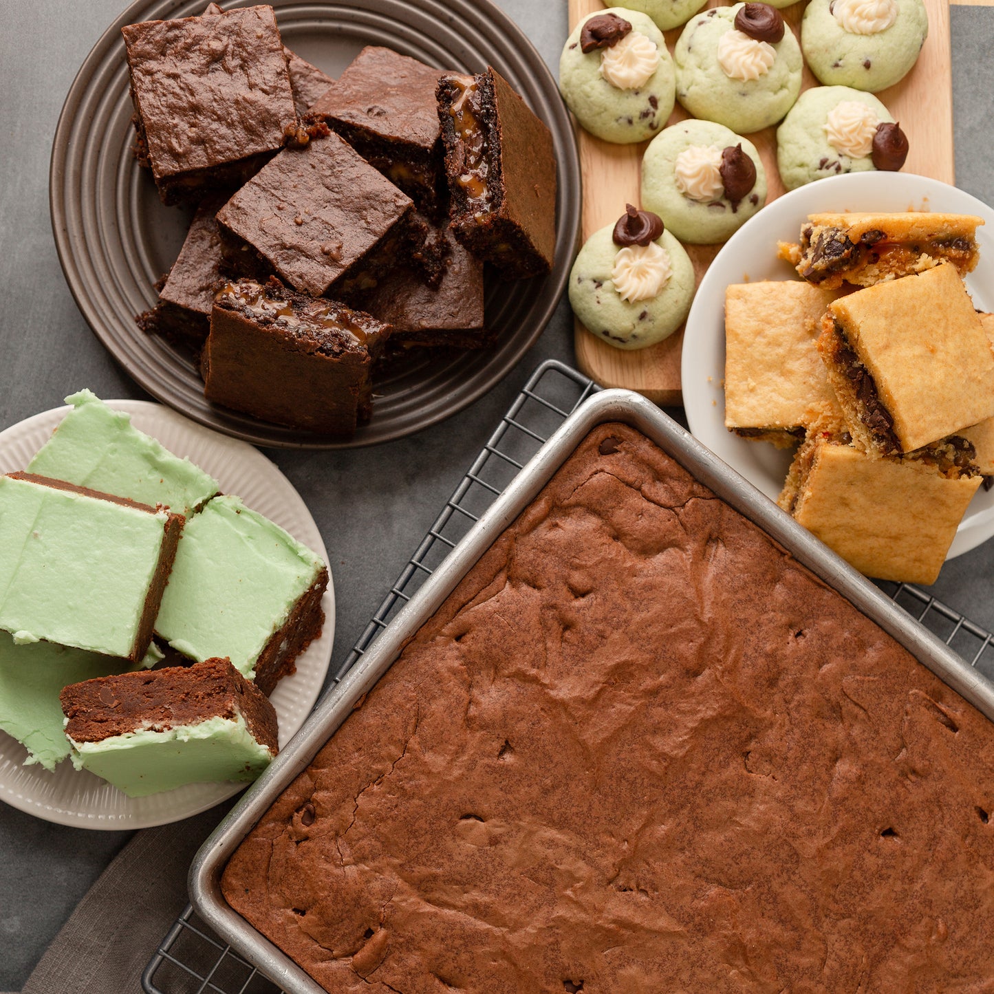 Mint Brownies