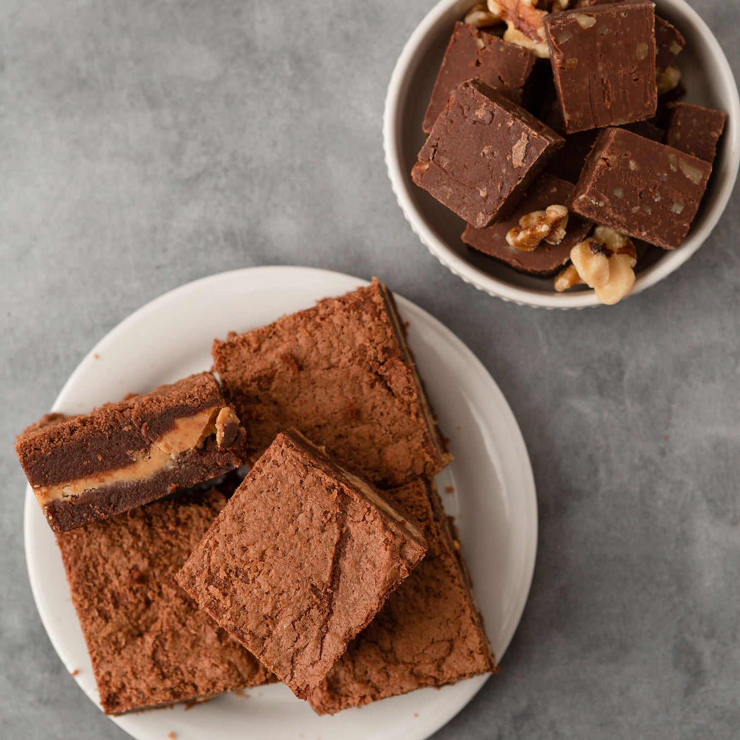 Gluten Free Peanut Butter Brownies